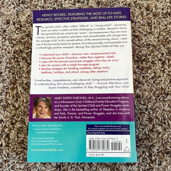 Raising Your Spirited Child Book - Picture 4 of 5